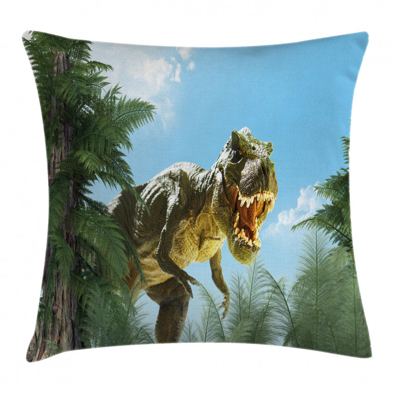 Jurassic Monster Fossil Pillow Cover