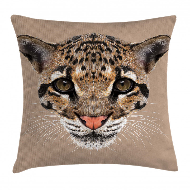 Baby Leopard Wild Pillow Cover