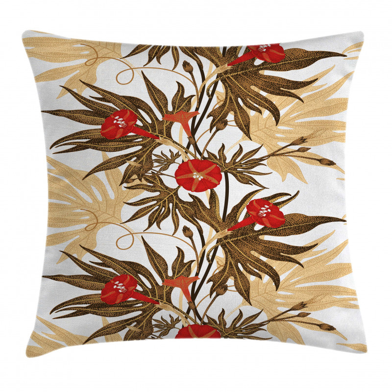 Exotic Climbing Ivy Pillow Cover