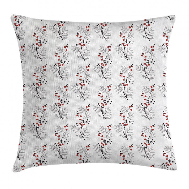 Curvy Dotted Branches Pillow Cover