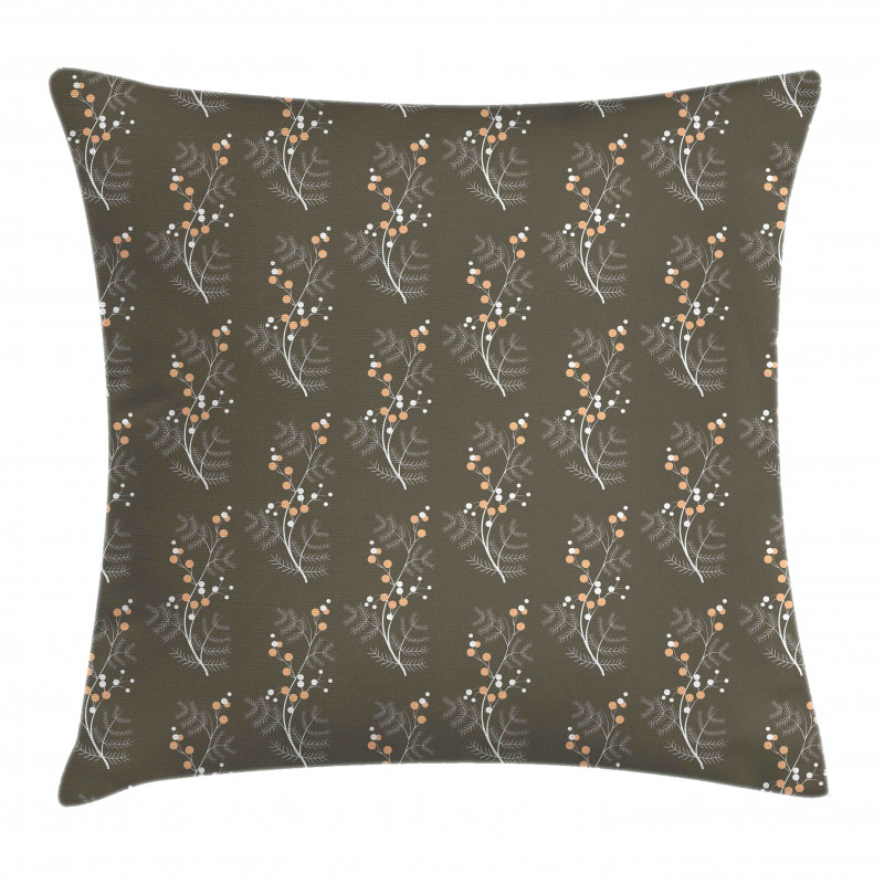 Spring Buds Branches Pillow Cover