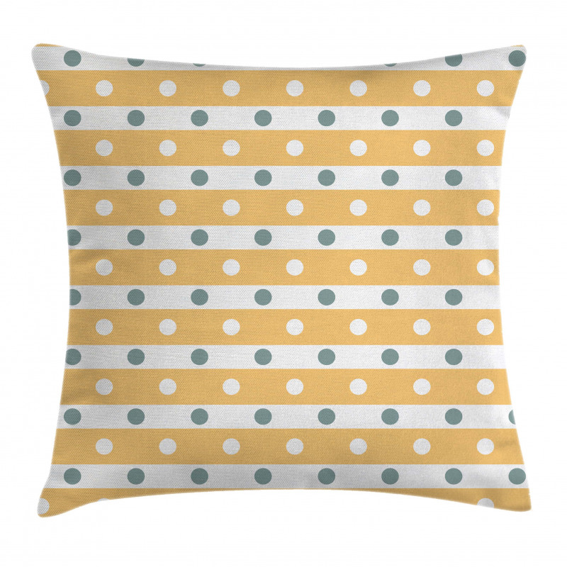 Stripes Dots Pillow Cover