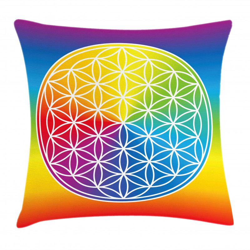 Peace Flower Child Youth Pillow Cover