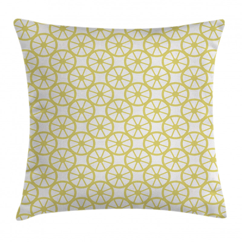 Bicycle Abstract Circles Pillow Cover