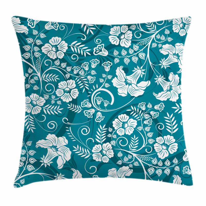Floral Romantic Beams Pillow Cover