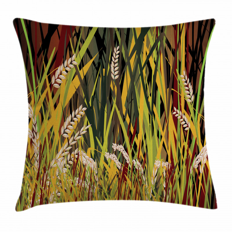 Plant Forest Farm Leaves Pillow Cover