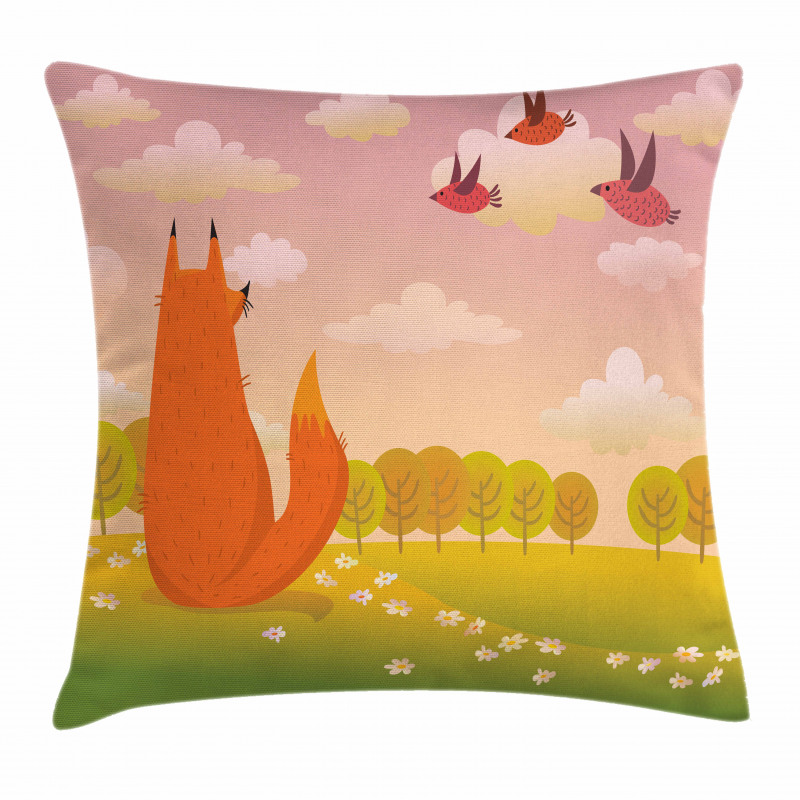 Animal Fox Wildlife Pillow Cover