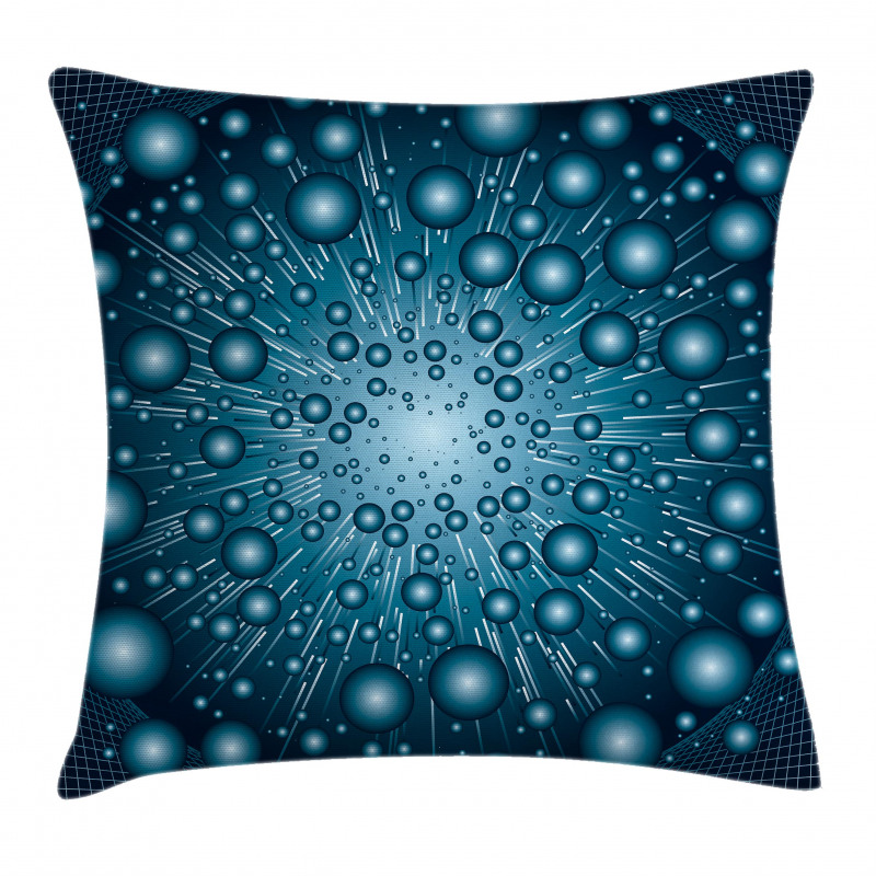 Futuristic Galaxy Energy Pillow Cover