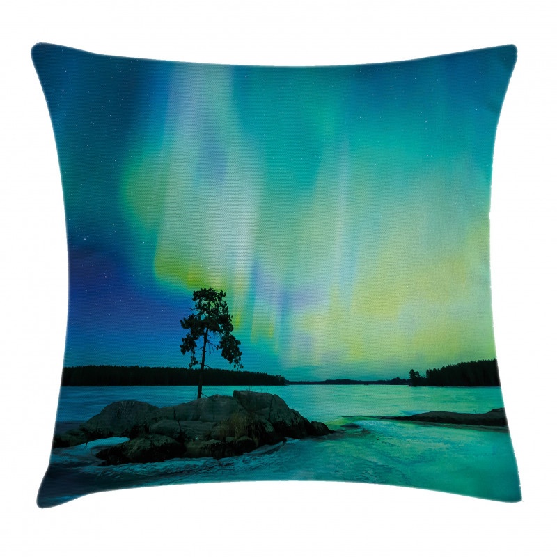 Rocky Stone River Pillow Cover