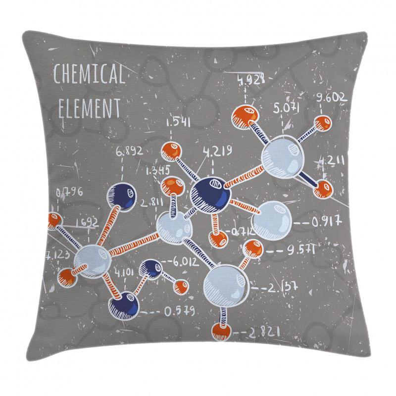Formula Science Graphic Pillow Cover