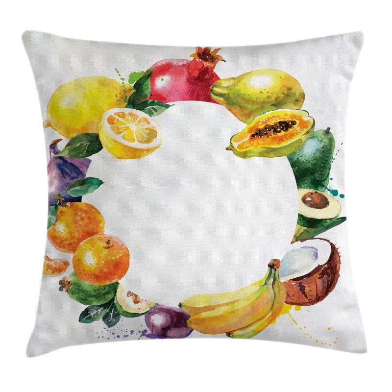 Nature Food Vegetables Pillow Cover