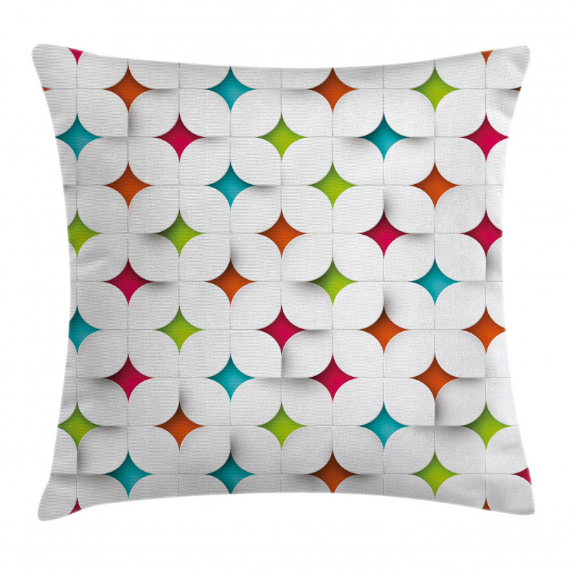 Modern Graphic Mosaic Pillow Cover