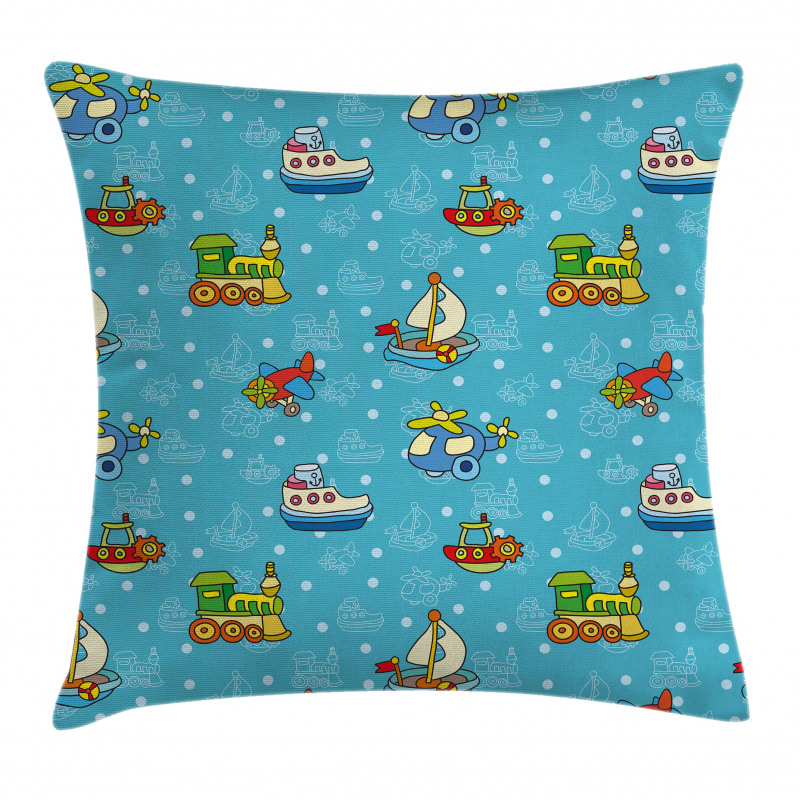 Cartoon Style Toy Pillow Cover