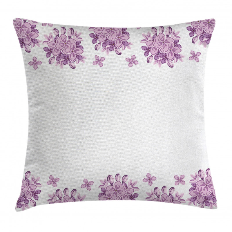 Lilac Flowers Blossoms Pillow Cover