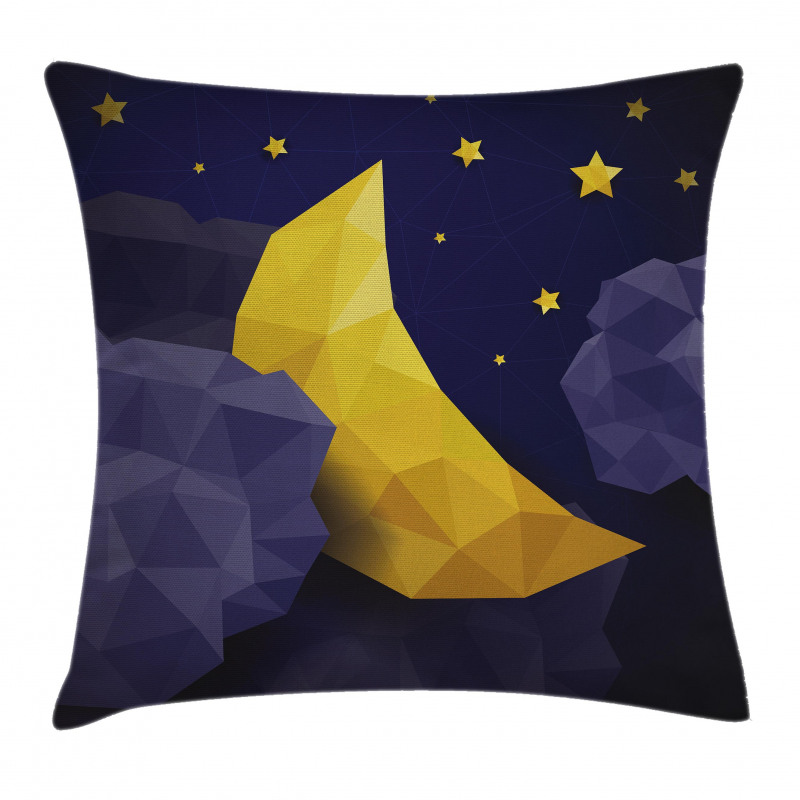 Triangle Night Sky Pillow Cover