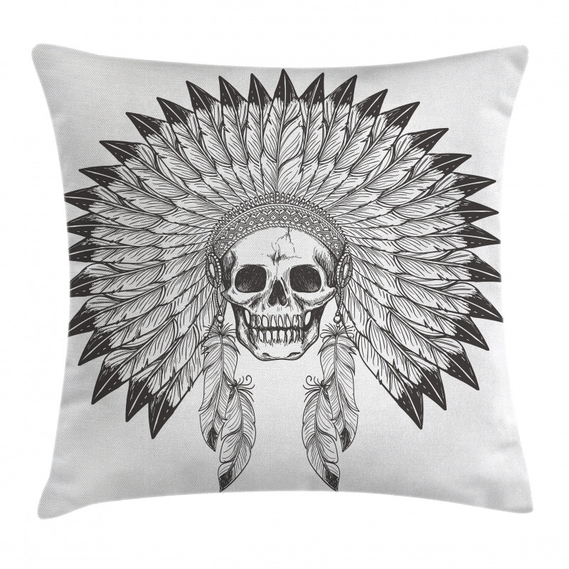 Skull Pillow Cover