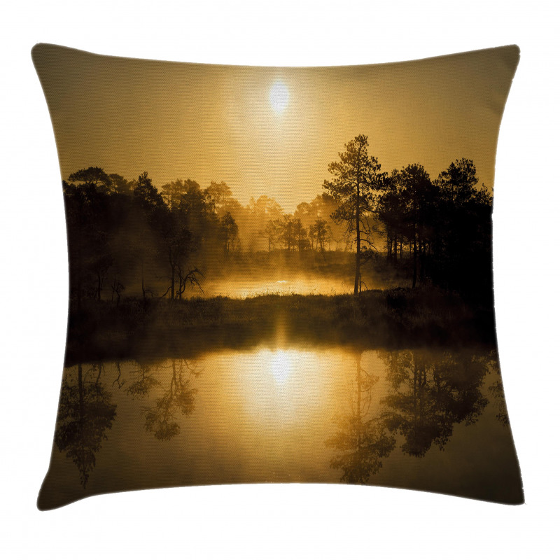 Idyllic Sunrise Morning Pillow Cover