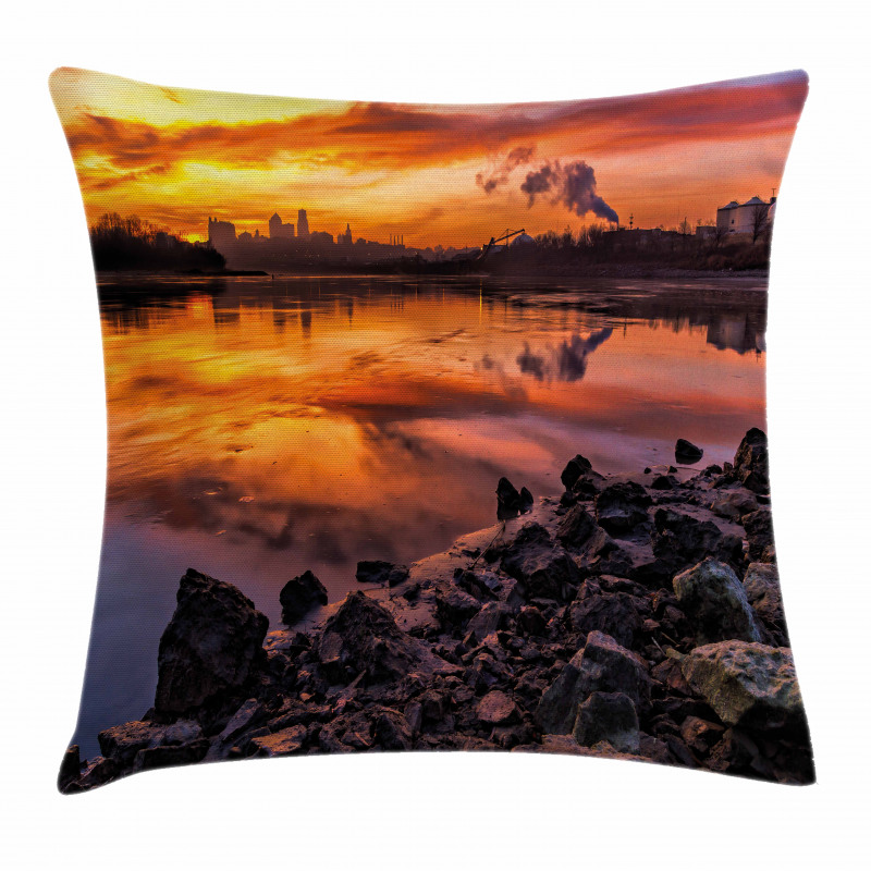 Kansas City Scenery Pillow Cover