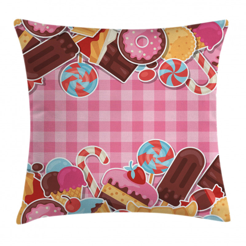 Candy Cookie Sugar Cake Pillow Cover