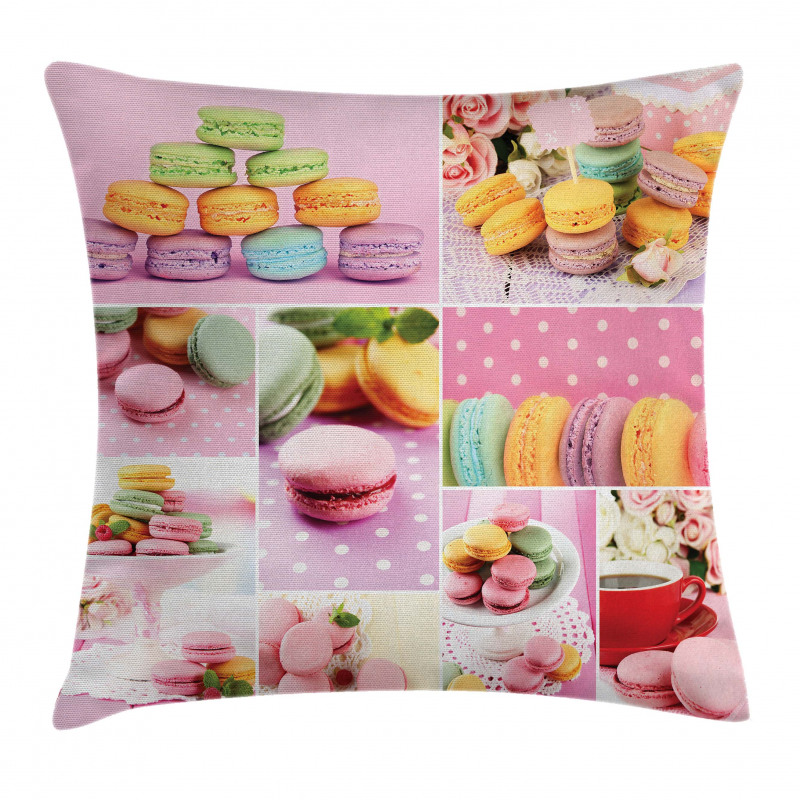 Macaroons Napkins Dots Pillow Cover