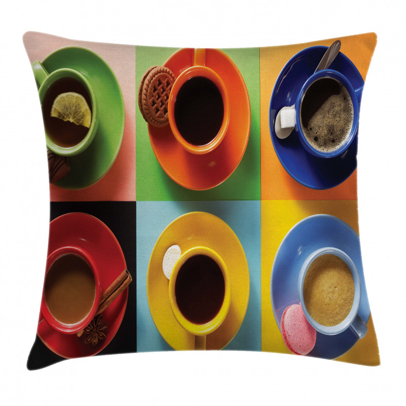 Coffee Cocoa Deserts Pillow Cover