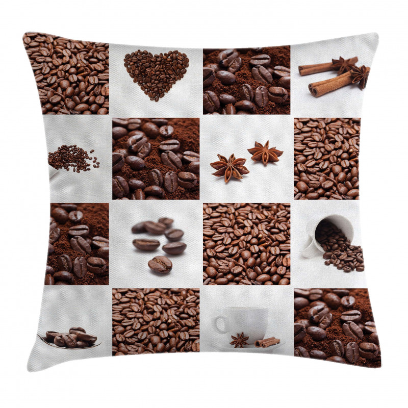 Roasted Coffee Beans Pillow Cover