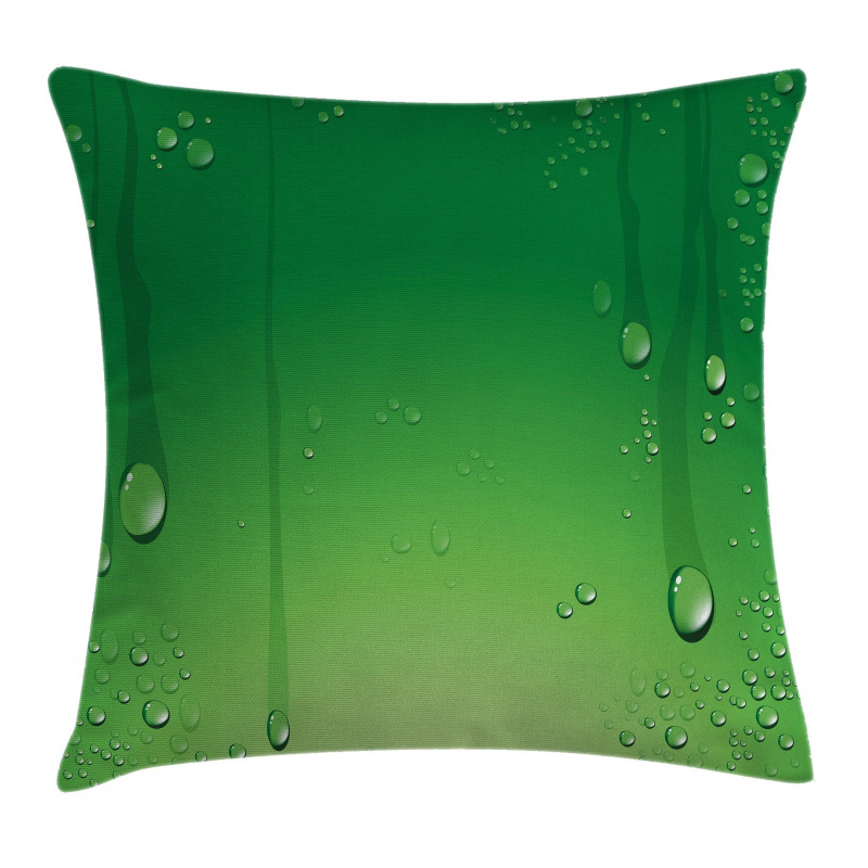 Abstract Art Water Drops Pillow Cover
