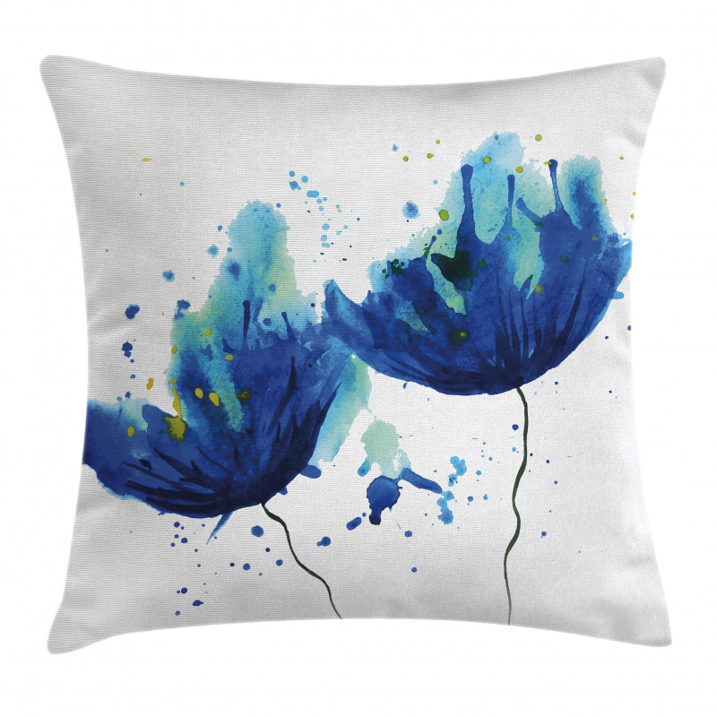 Floral Abstract Art Pillow Cover