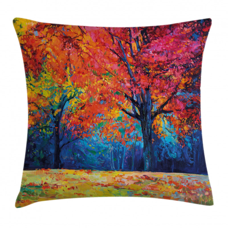 Seasonal Art Picture Pillow Cover