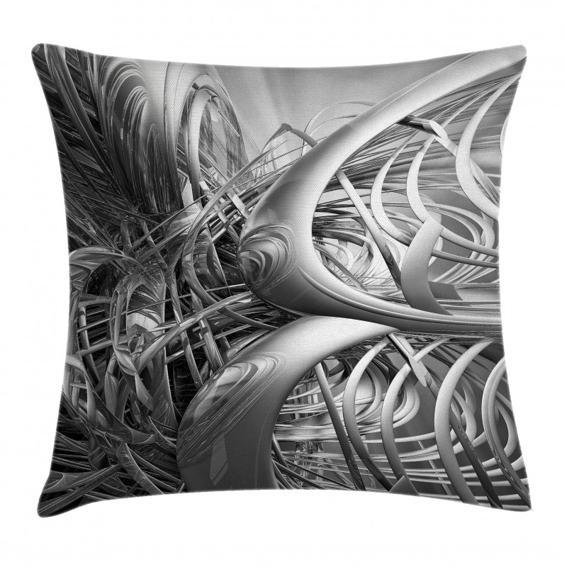 Technologic Pattern Pillow Cover