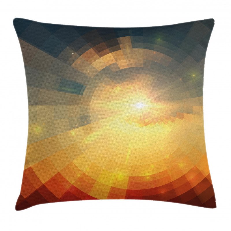 Sunbeams in Clear Sky Pillow Cover
