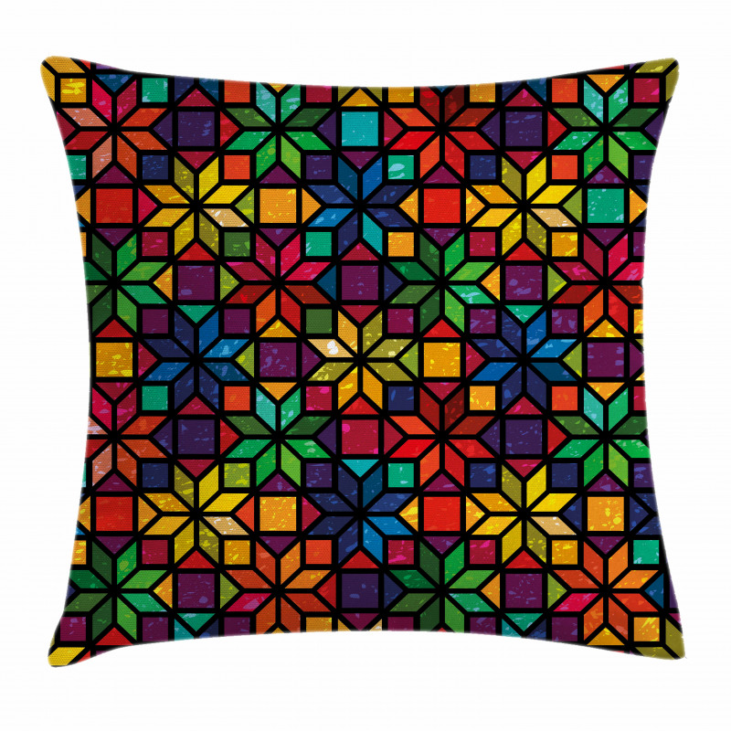 Window Glass Pattern Pillow Cover