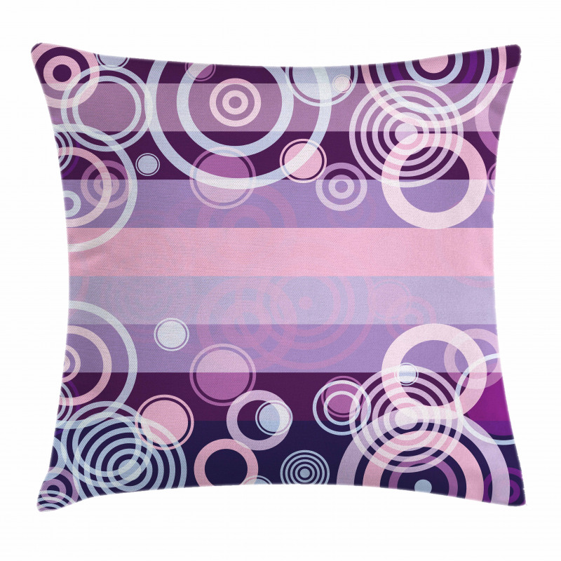 Rounds Bold Borders Pillow Cover