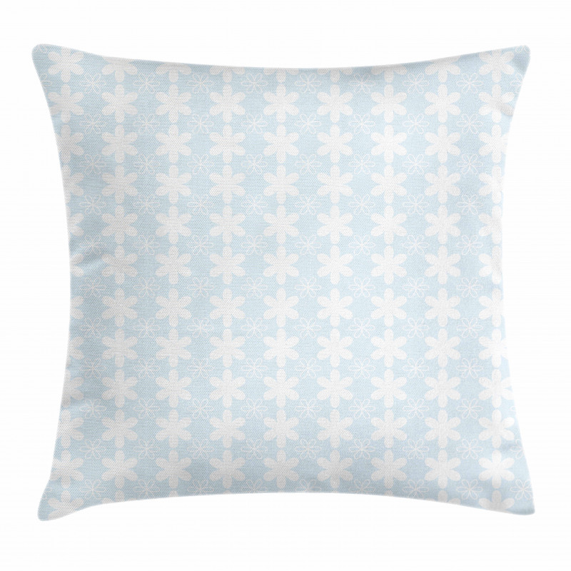Vertical Spring Flowers Pillow Cover