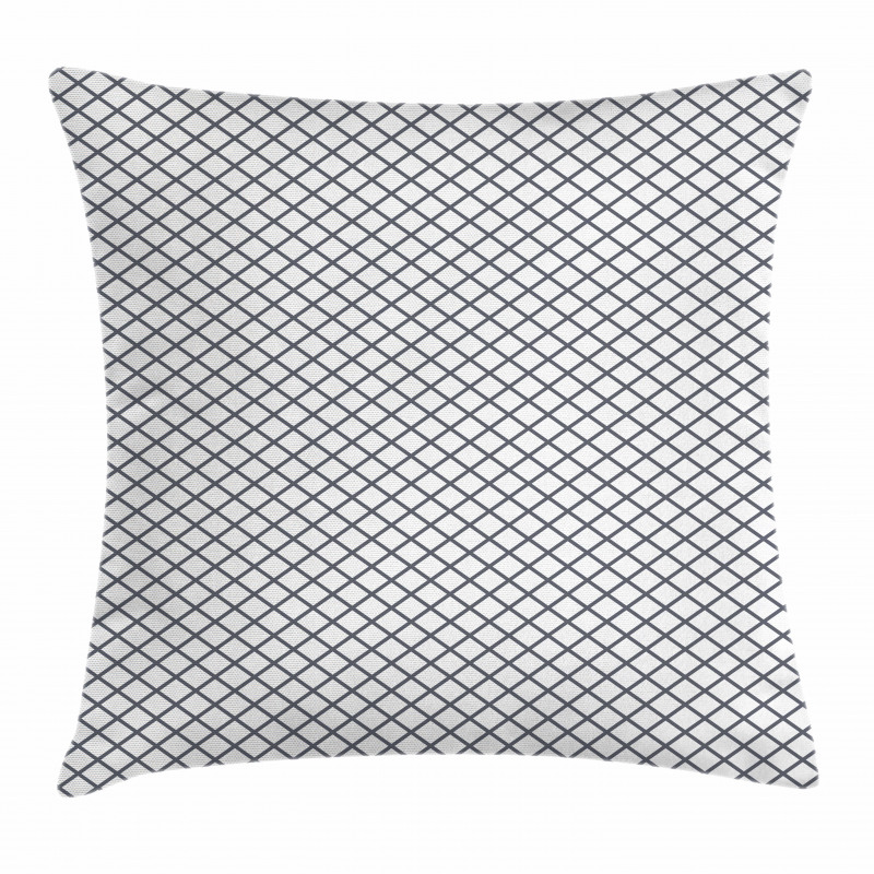 Crossing Zig Zag Lines Pillow Cover