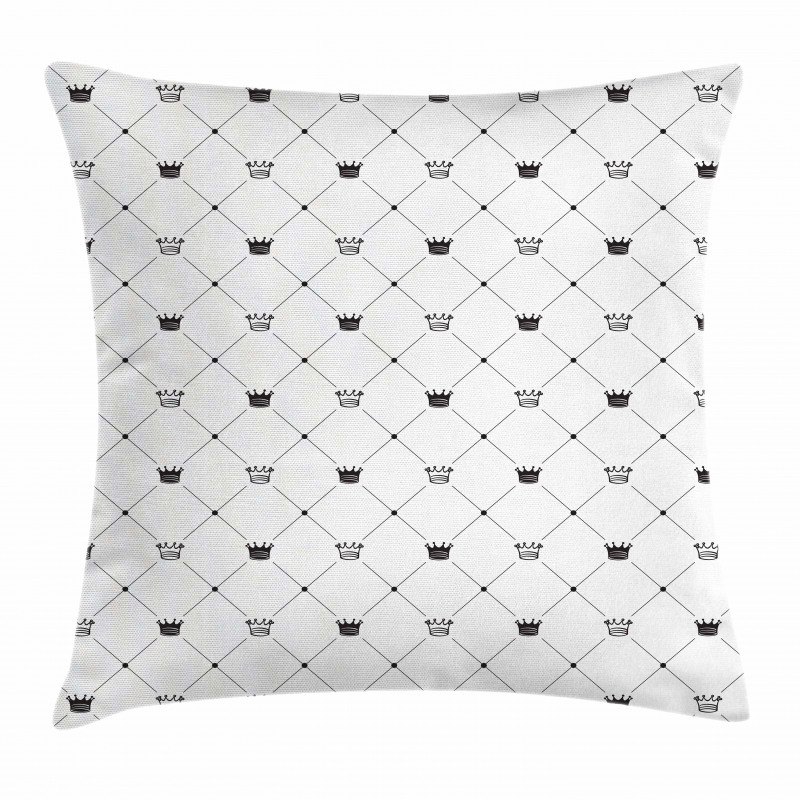 Kings Crown Pillow Cover