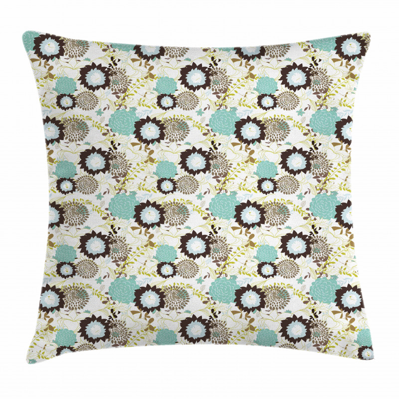 Dandelions Floral Pillow Cover