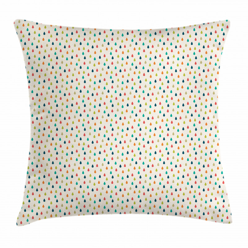 Graphic Waterdrops Pillow Cover