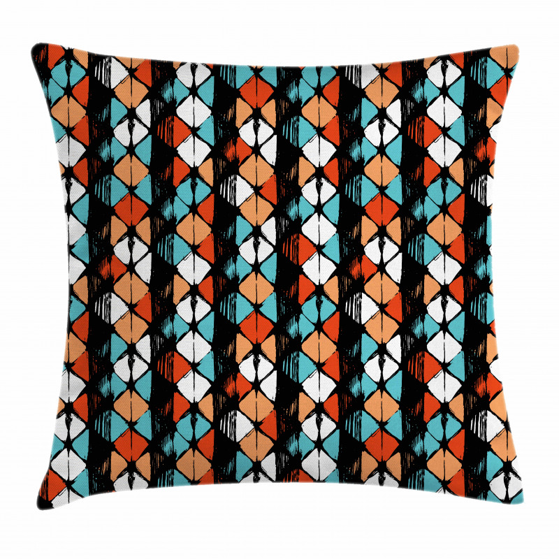 Modern Hexagon Design Pillow Cover