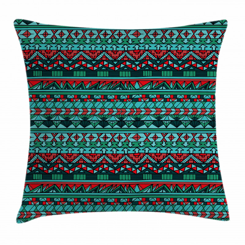 Hand Drawn Aztec Pillow Cover