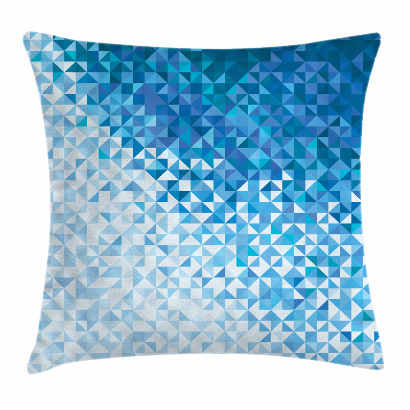 Digital Ombre Mosaic Pillow Cover