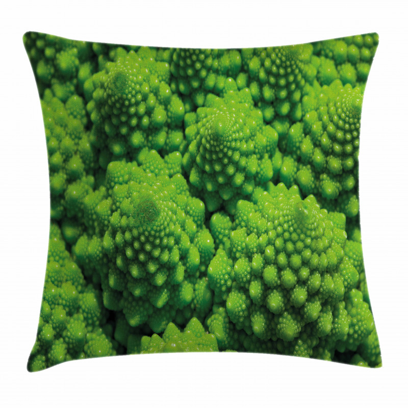 Broccoli Kale Foliage Pillow Cover