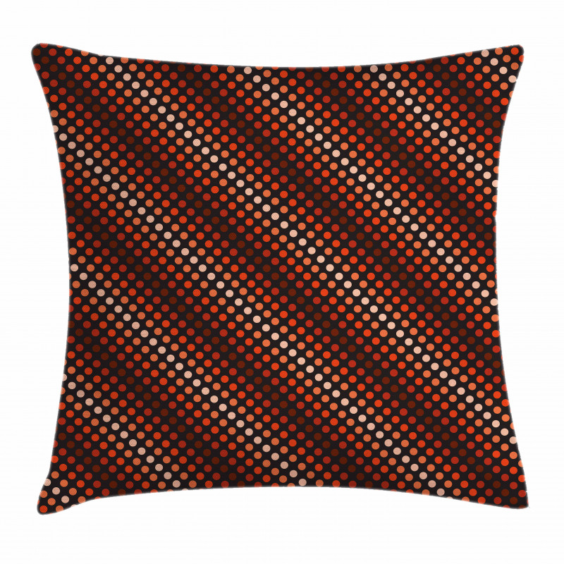 Nostalgic Polka Dots Funk Pillow Cover