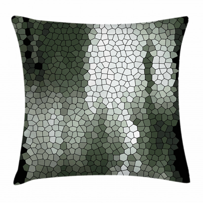 Mosaic Pixelated Art Pillow Cover