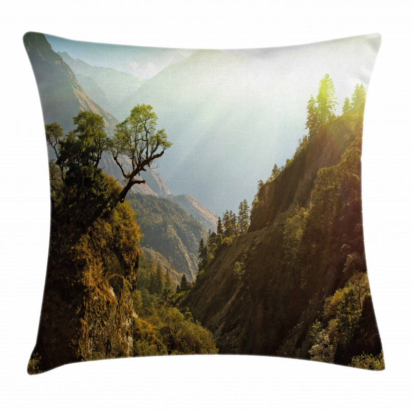 Nepal Forest Majestic Pillow Cover