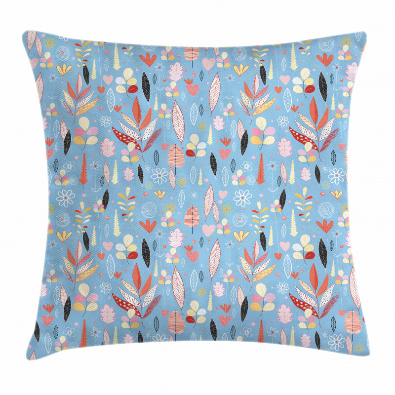 Autumn Leaves Garden Pillow Cover