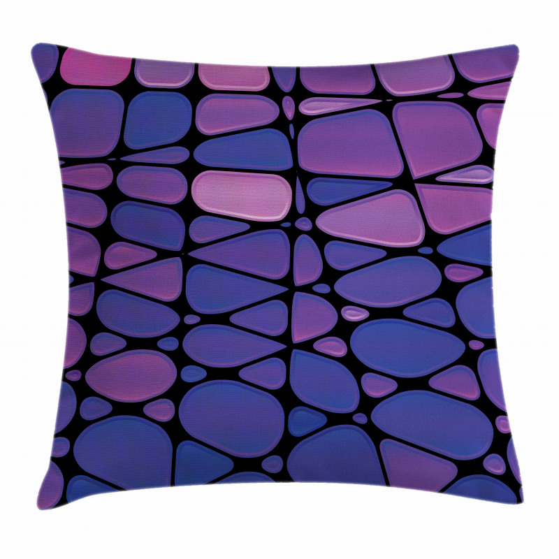 Stained Graphic Drops Pillow Cover