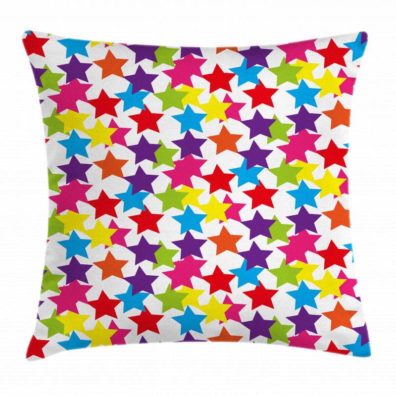 Funky Stars Kids Room Pillow Cover