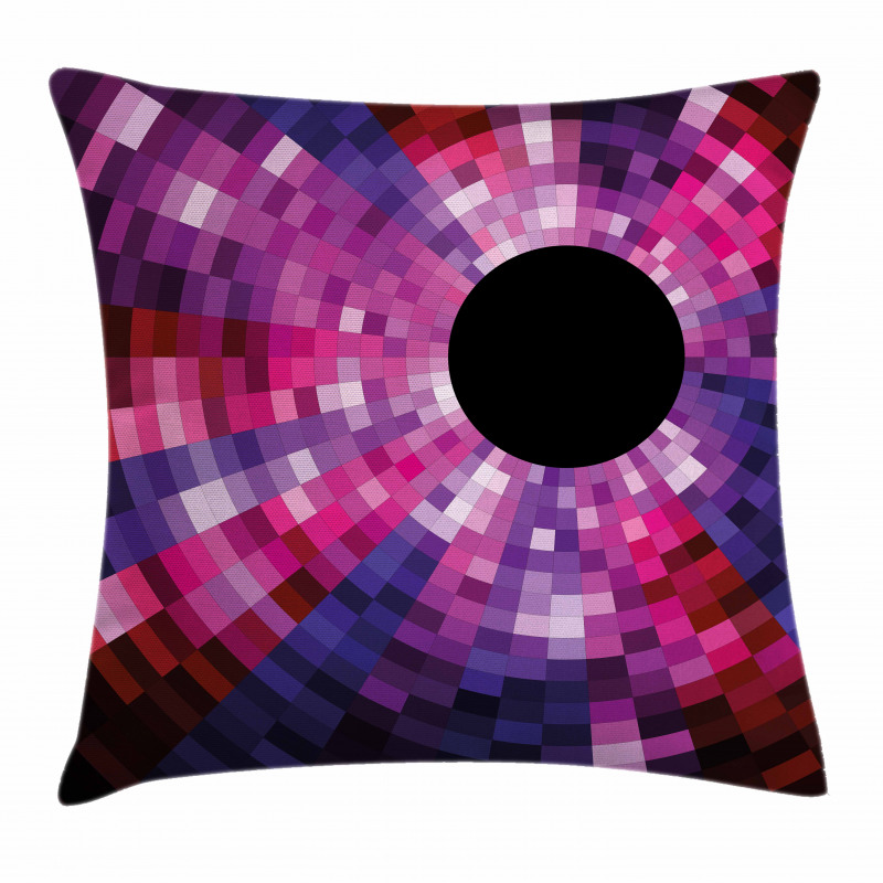 Mosaic Circular Tile Pillow Cover