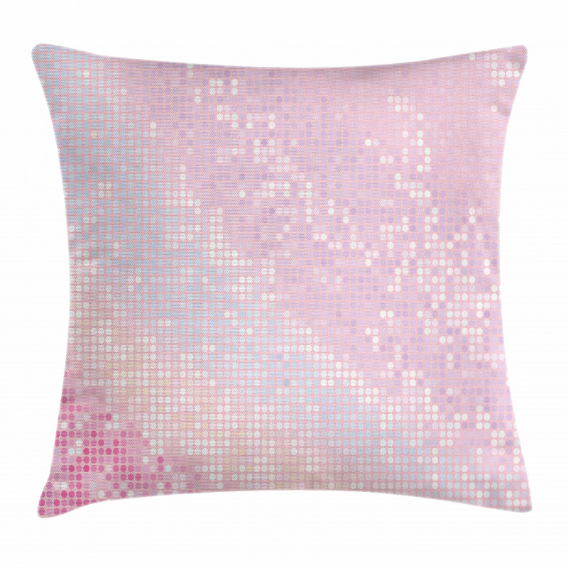 Abstract Disco Ball Pattern Pillow Cover